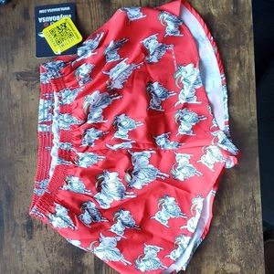 BOA Running Mountain Goat Split Shorts NWT